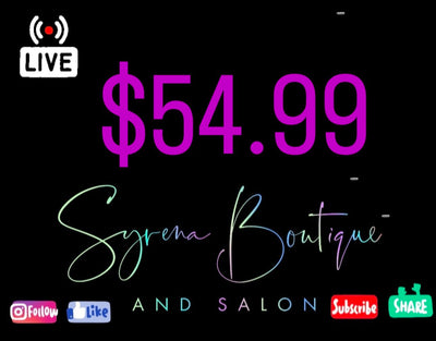 $54.99 - Syrena Boutique & Salon