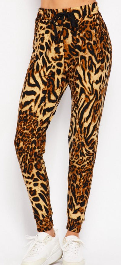 Zebra & Leopard Pants - Syrena Boutique & Salon