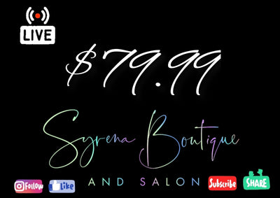 $79.99 - Syrena Boutique & Salon